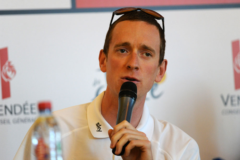 Bradley Wiggins, Sky, Tour de France 2011 press conference Bradley Wiggins, Sky, Tour de France 2011 press conference