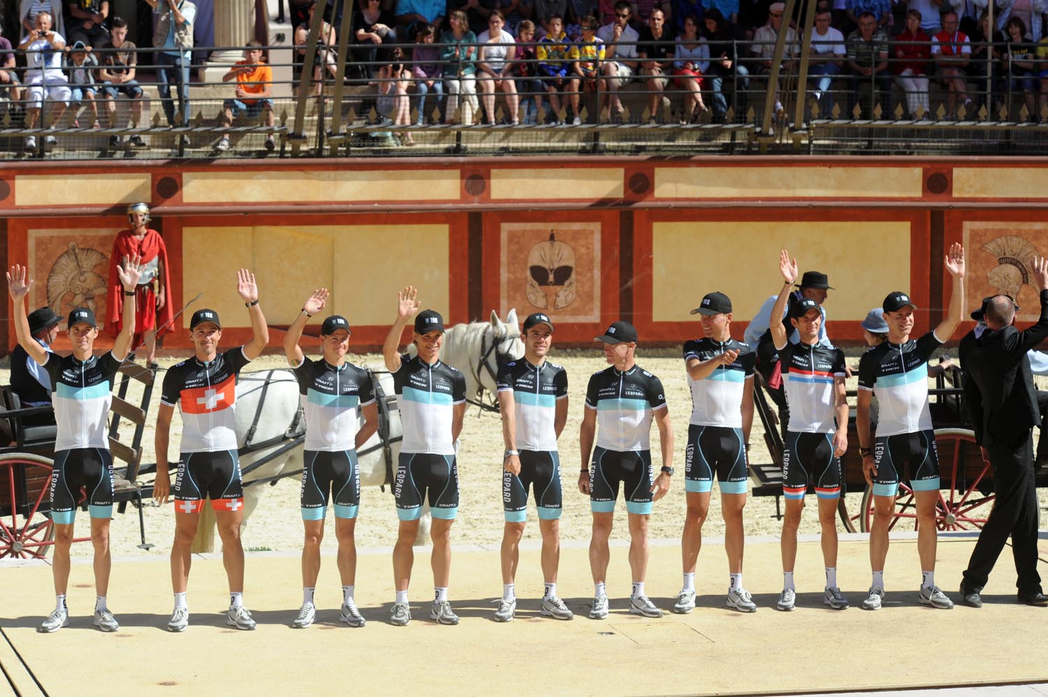 Leopard-Trek, Tour de France 2011 team presentation