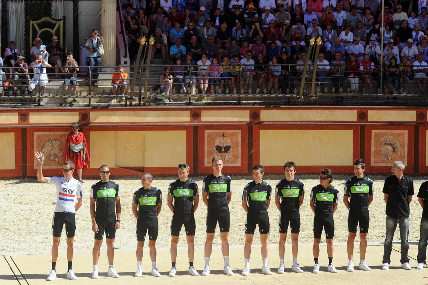 Sky, Tour de France 2011 team presentation