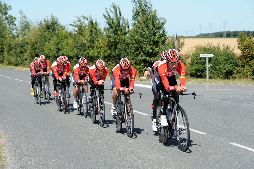 Radioshack, Tour de France 2011, team time trial training