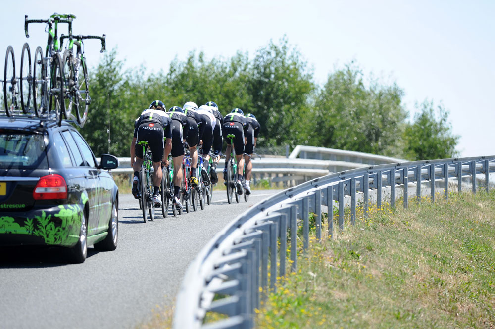 Sky, Tour de France 2011, team time trial training