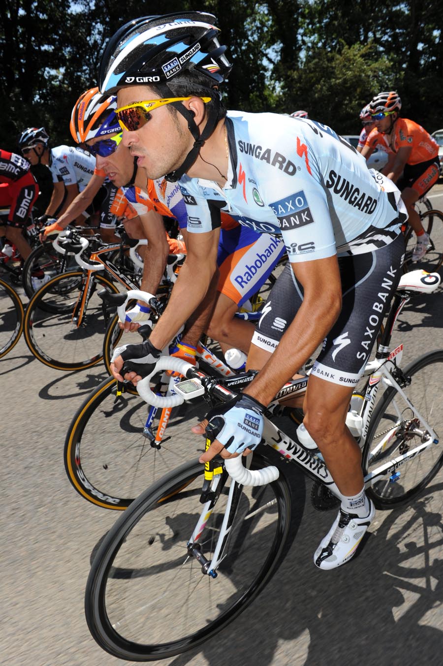 Alberto Contador, Tour de France 2011, stage one Alberto Contador, Tour de France 2011, stage one