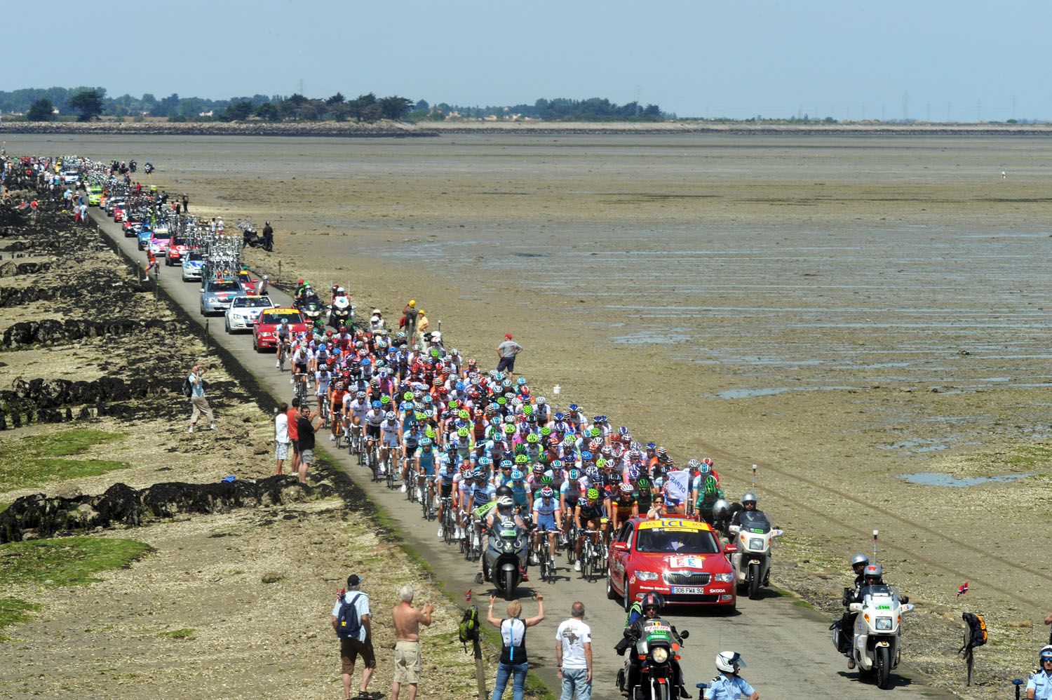 Scenery, Tour de France 2011, stage one
