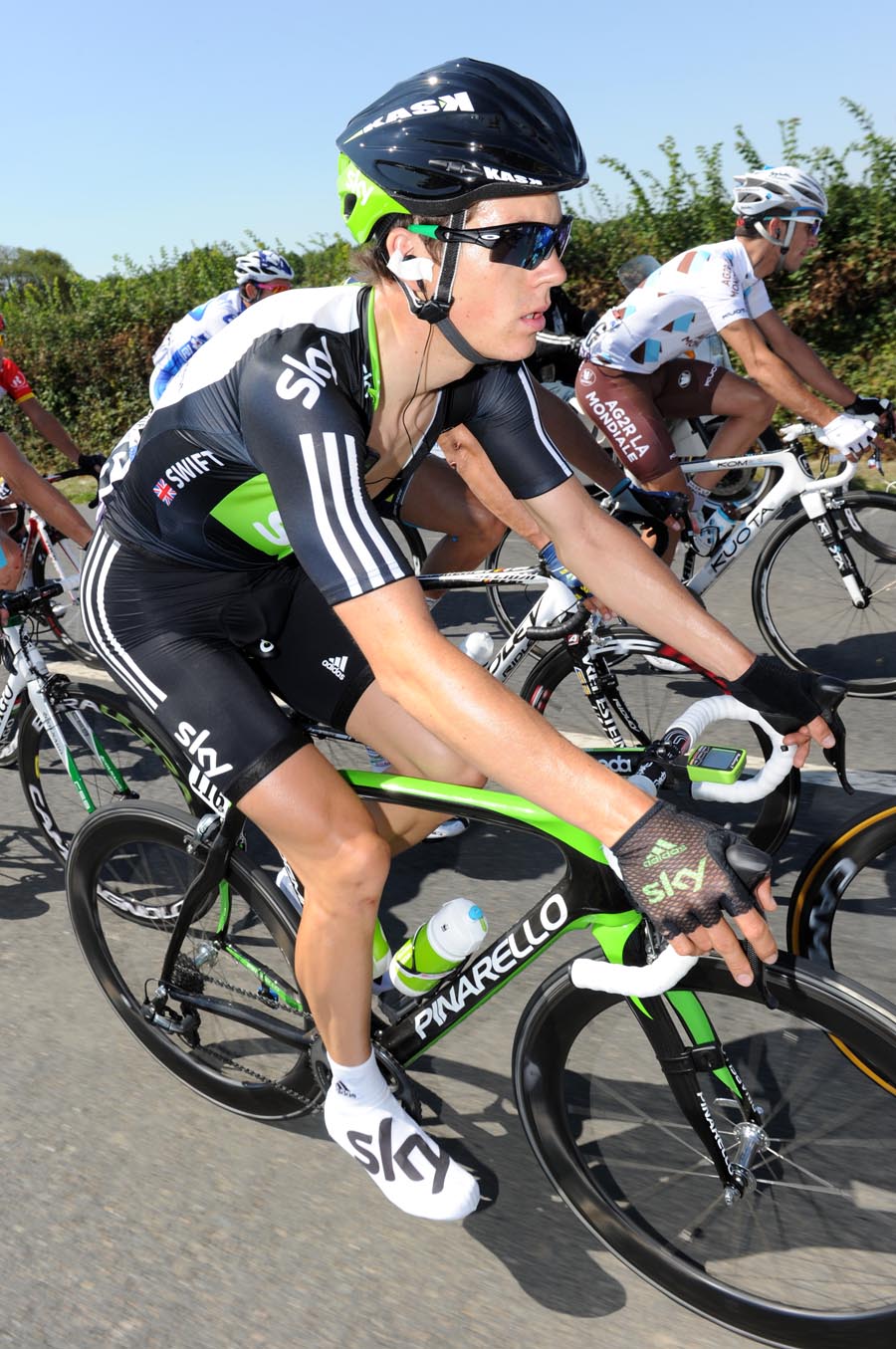 Ben Swift, Tour de France 2011, stage one