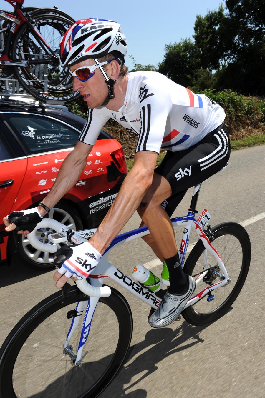 Bradley Wiggins, Tour de France 2011, stage one