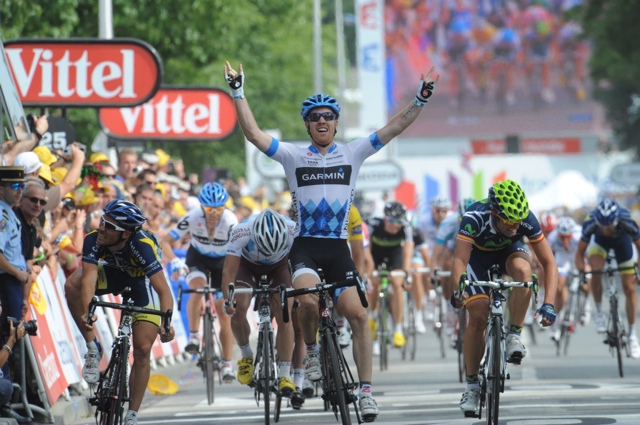 Tyler Farrar wins, Tour de France 2011, stage three Tyler Farrar wins, Tour de France 2011, stage three