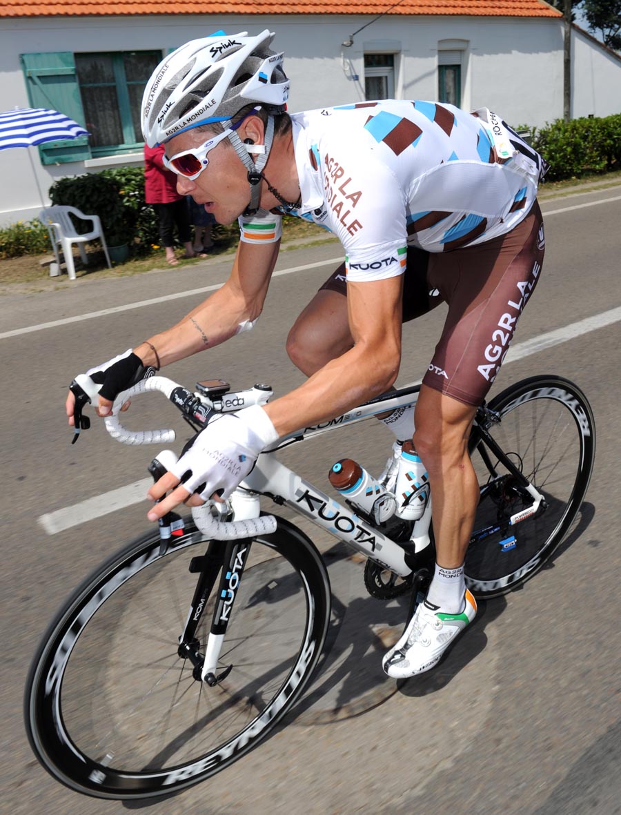 Nicolas Roche, Tour de France 2011, stage three