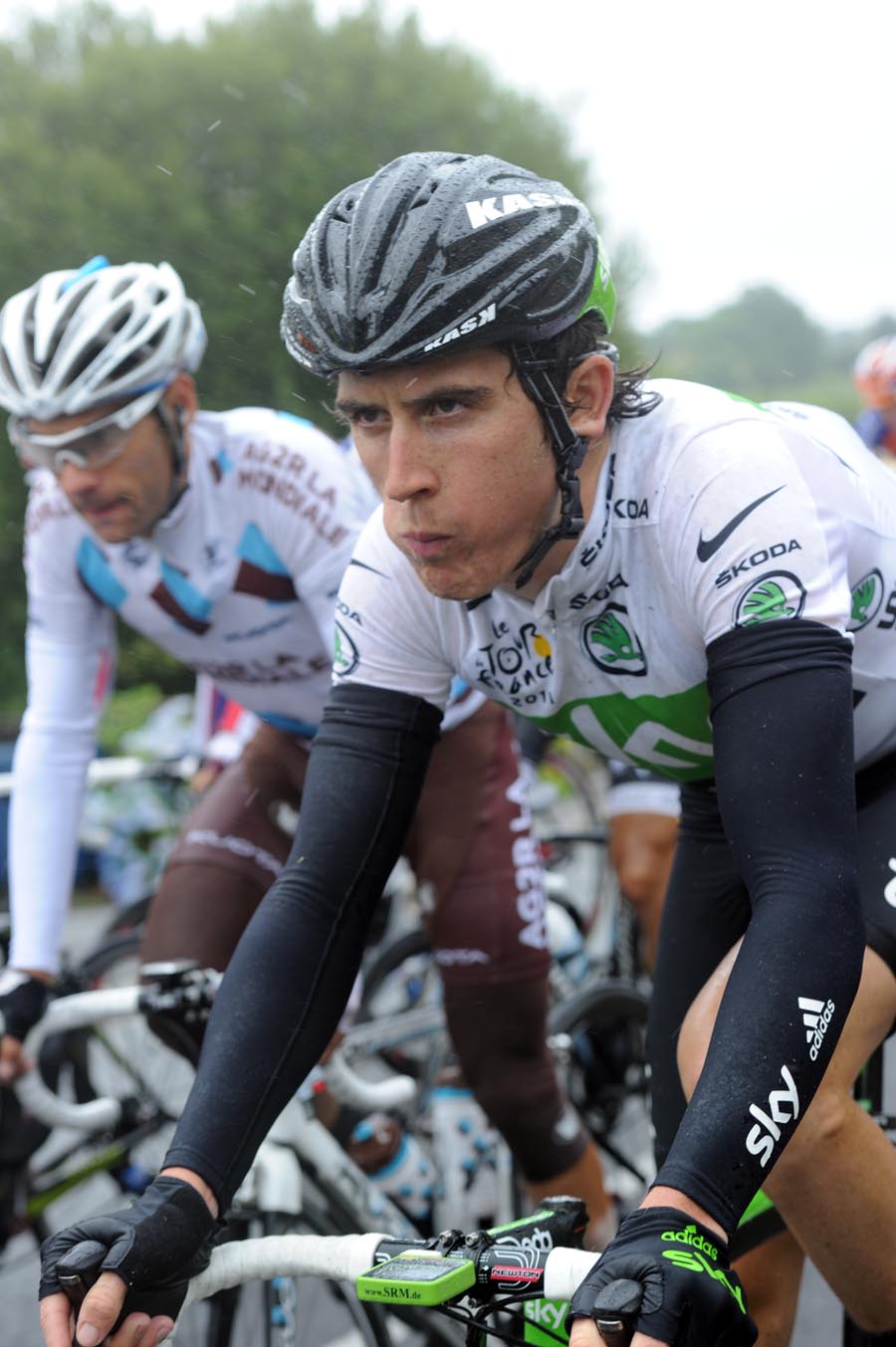 Geraint Thomas, Tour de France 2011, stage four