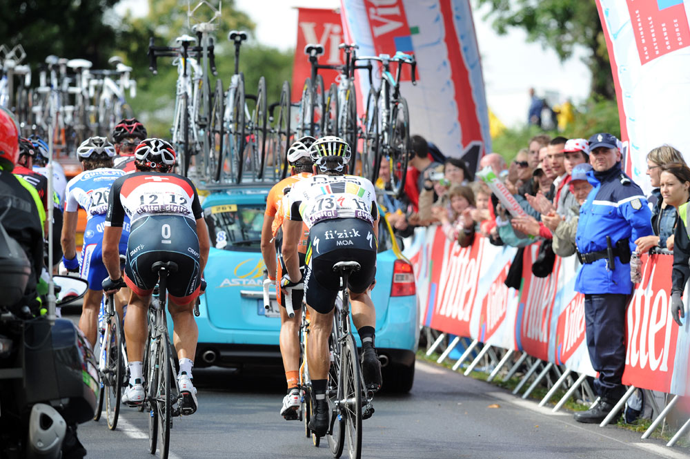 Fabian Cancellara, Tour de France 2011, stage 4