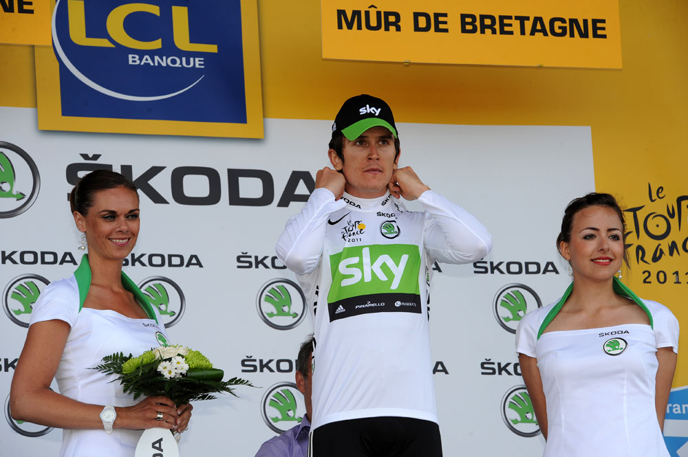 Geraint Thomas, Tour de France 2011, stage 4