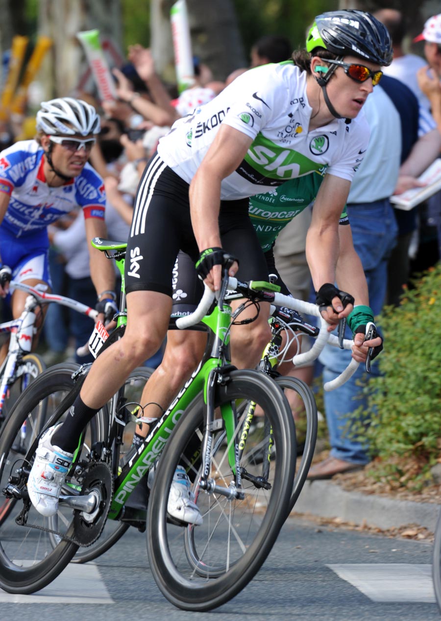 Geraint Thomas, Tour de France 2011, stage seven