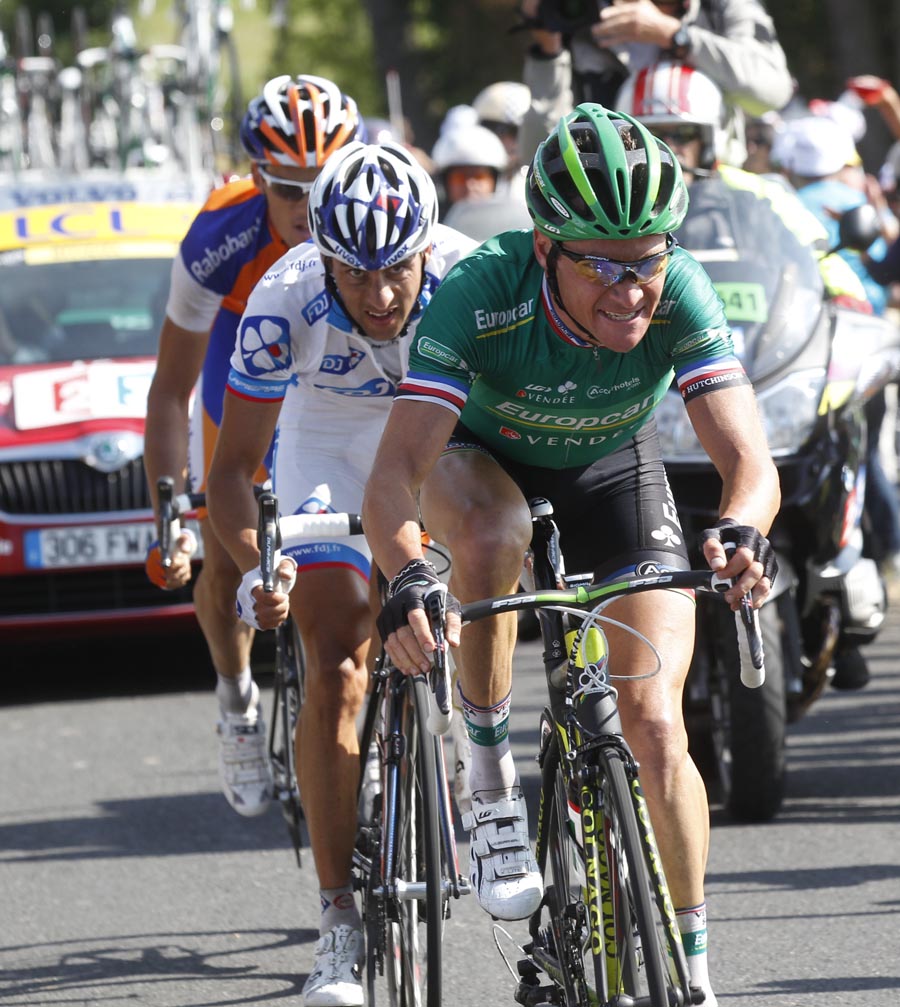 Thomas Voeckler escape, Tour de France 2011, stage nine