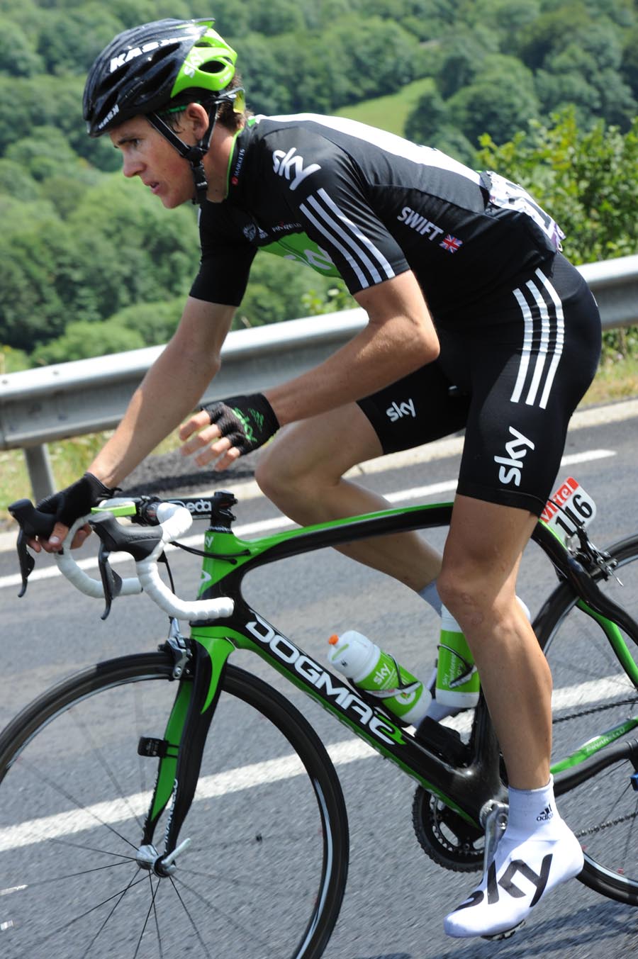 Ben Swift, Tour de France 2011, stage nine