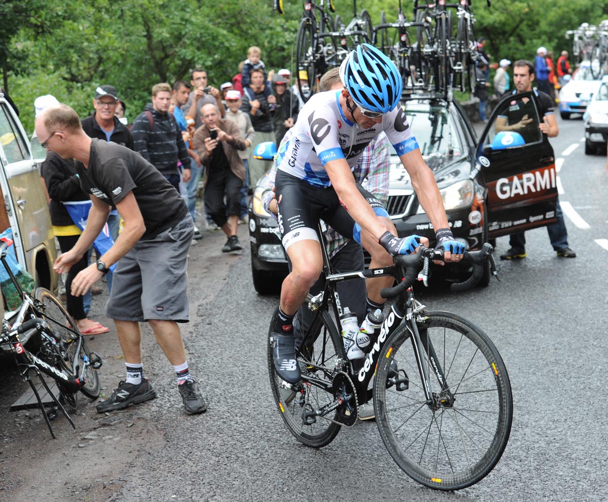 David Millar, Tour de France 2011, stage nine