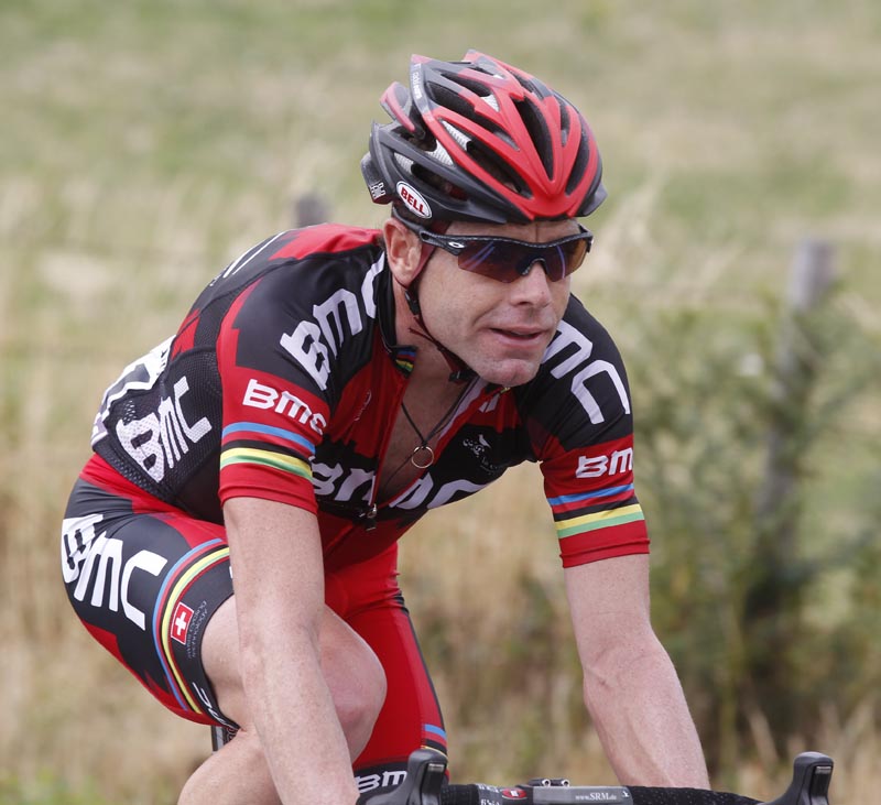 Cadel Evans, Tour de France 2011, stage 10
