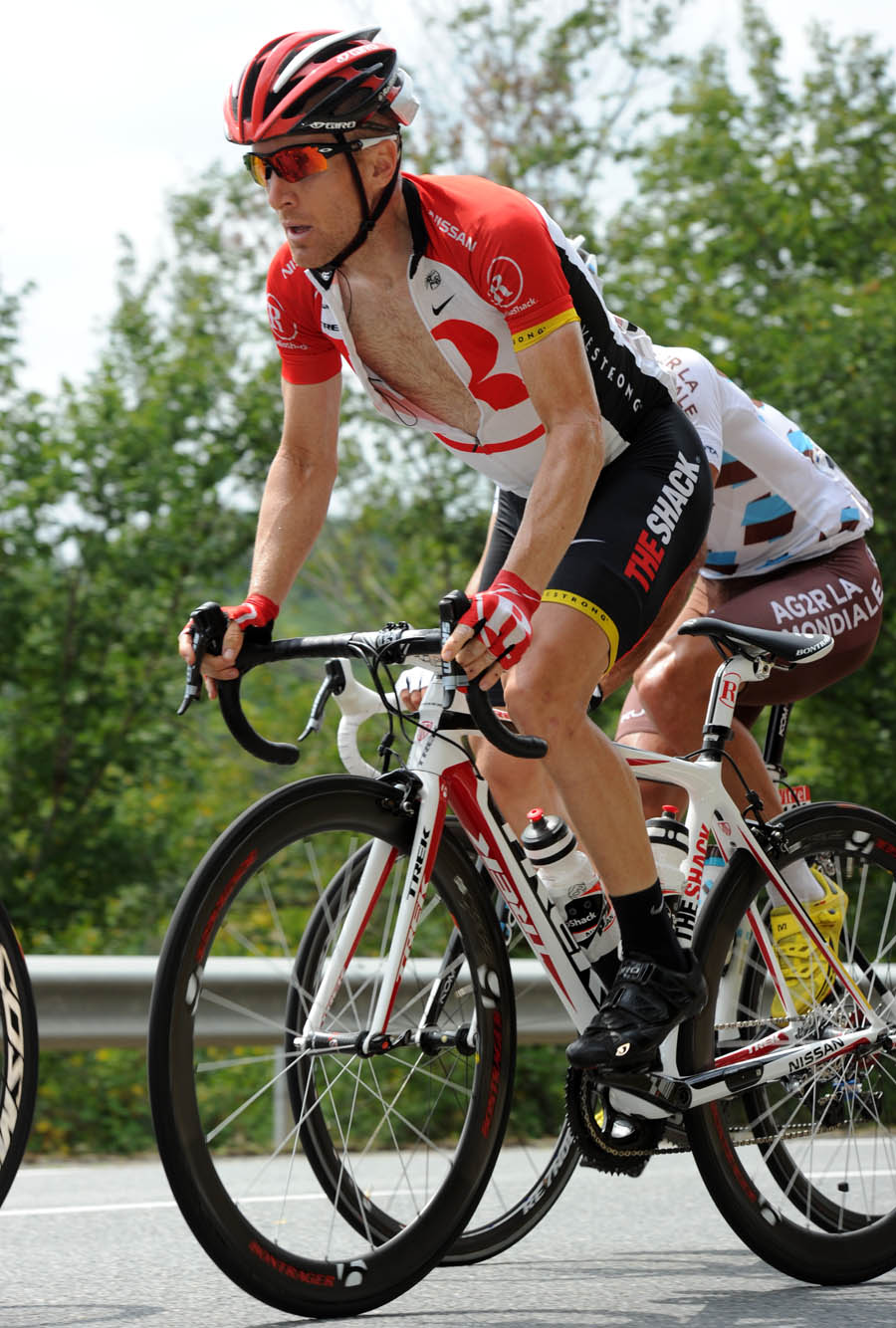 Levi Leipheimer, Tour de France 2011, stage 10