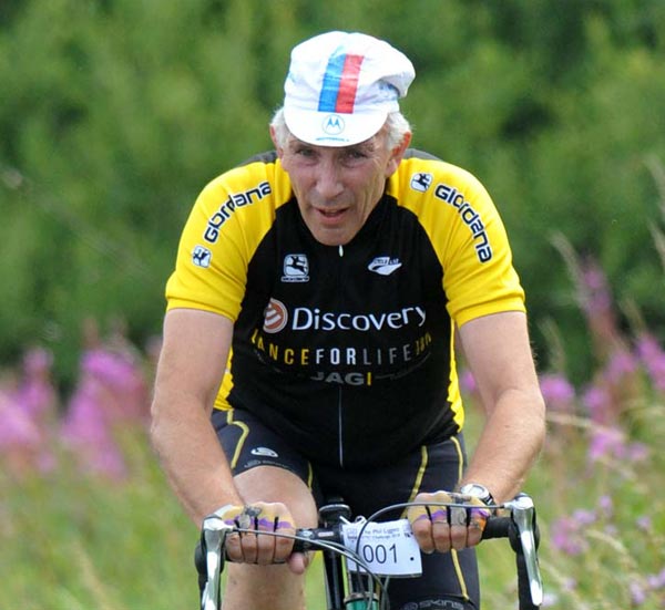Phil Liggett, CTC Challenge ride Phil Liggett, CTC Challenge ride