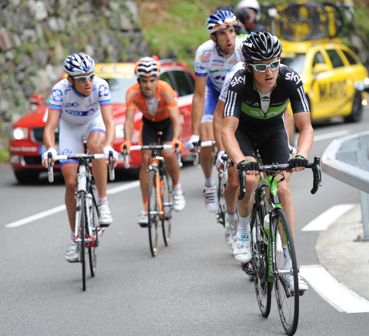 Geraint Thomas, Tour de France 2011, stage 12
