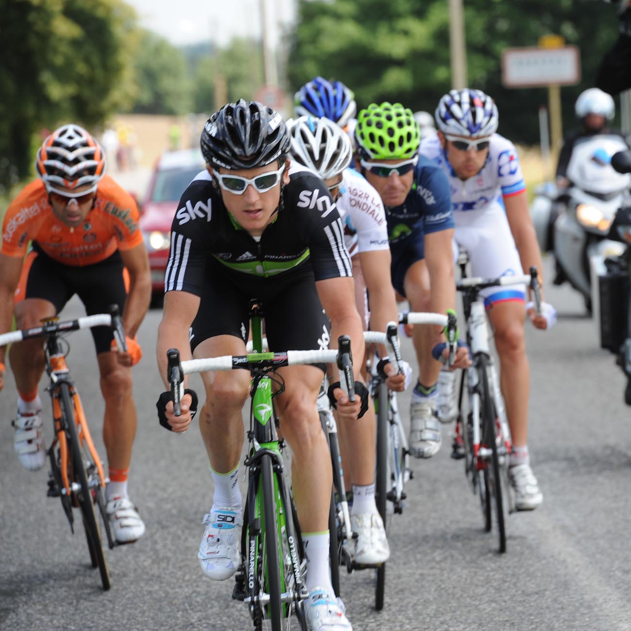 Geraint Thomas, Tour de France 2011, stage 12