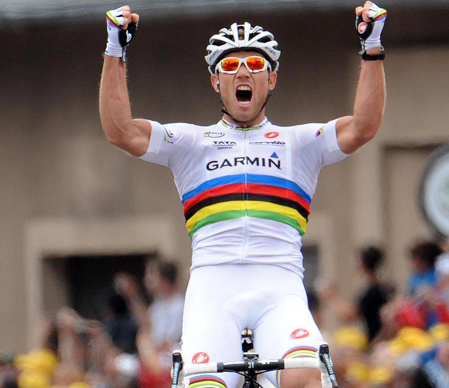 Thor Hushovd wins, Tour de France 2011, stage 13