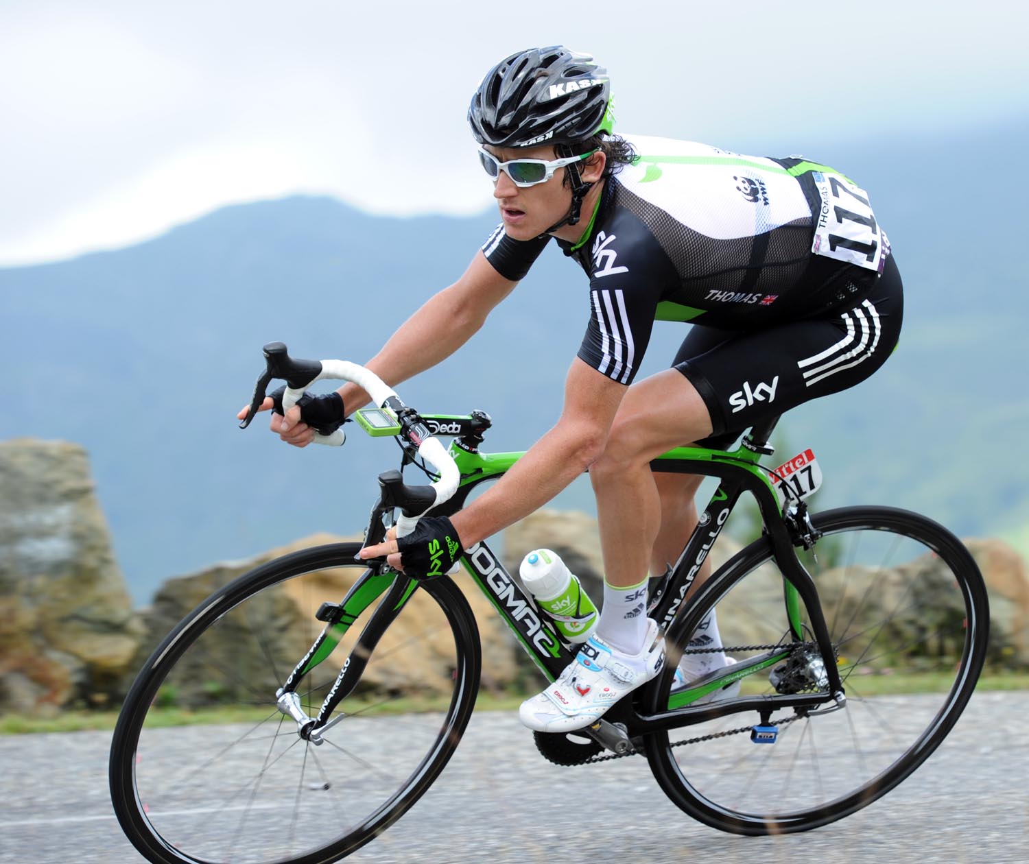 Geraint Thomas, Tour de France 2011, stage 14 Geraint Thomas, Tour de France 2011, stage 14