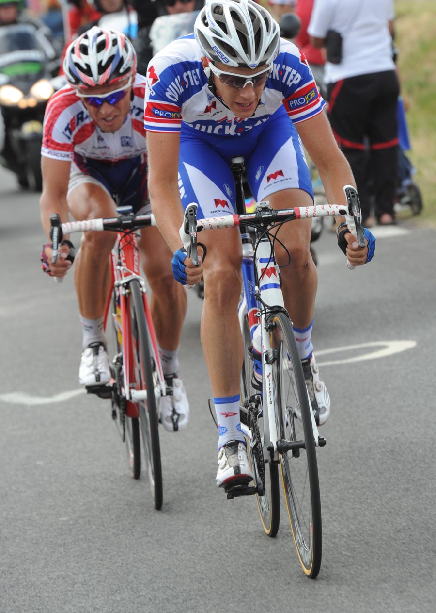Niki Terpstra in escape, Tour de France 2011, stage 15