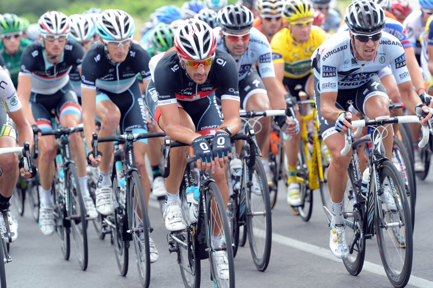 Fabian Cancellara, Tour de France 2011, stage 15