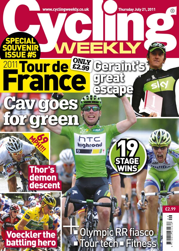 Cycling Weekly July 21 2011 issue Cycling Weekly July 21 2011 issue