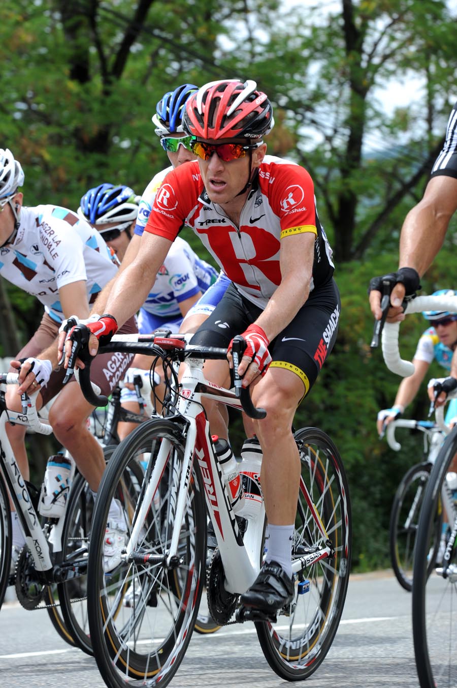 Levi Leipheimer, Tour de France 2011, stage 16