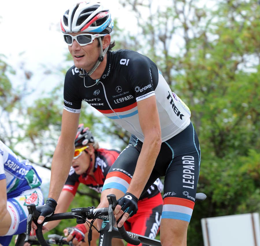 Frank Schleck, Tour de France 2011 stage 16 Frank Schleck, Tour de France 2011 stage 16