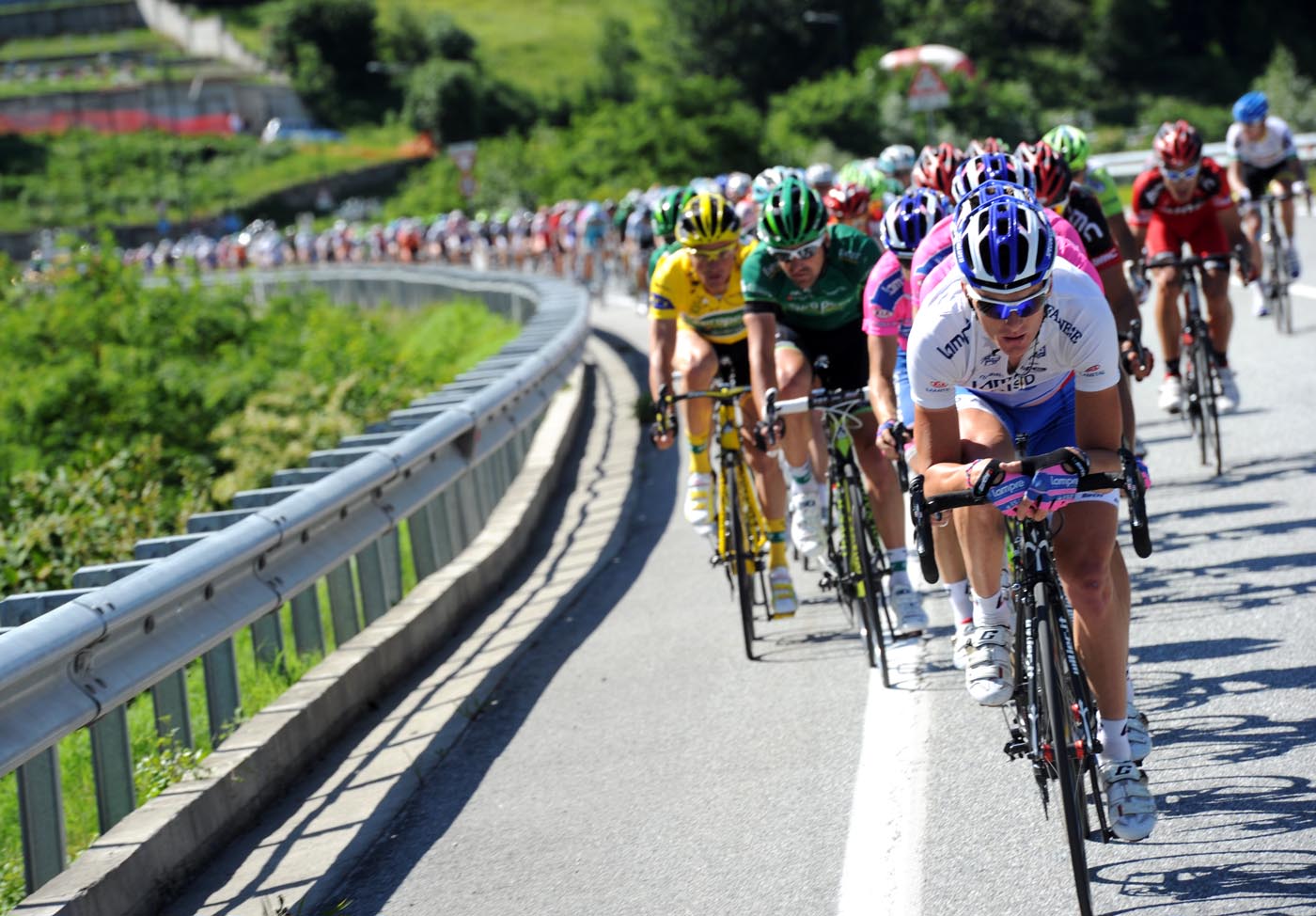 Lampre chase, Tour de France 2011, stage 17