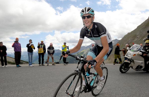 Andy Schleck wins, Tour de France 2011, stage 18 Andy Schleck wins, Tour de France 2011, stage 18
