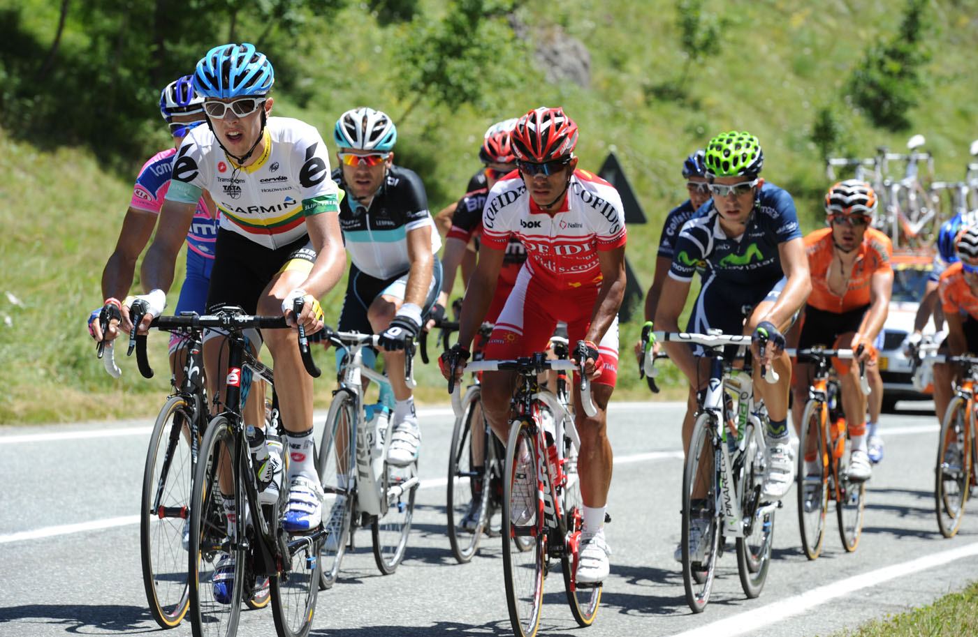 Escape group, Tour de France 2011, stage 18