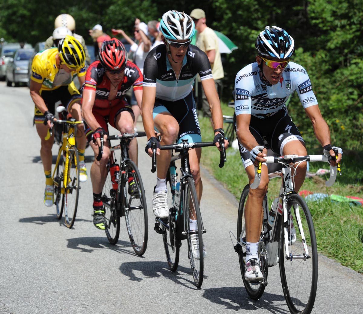 Escape group, Tour de France 2011, stage 19