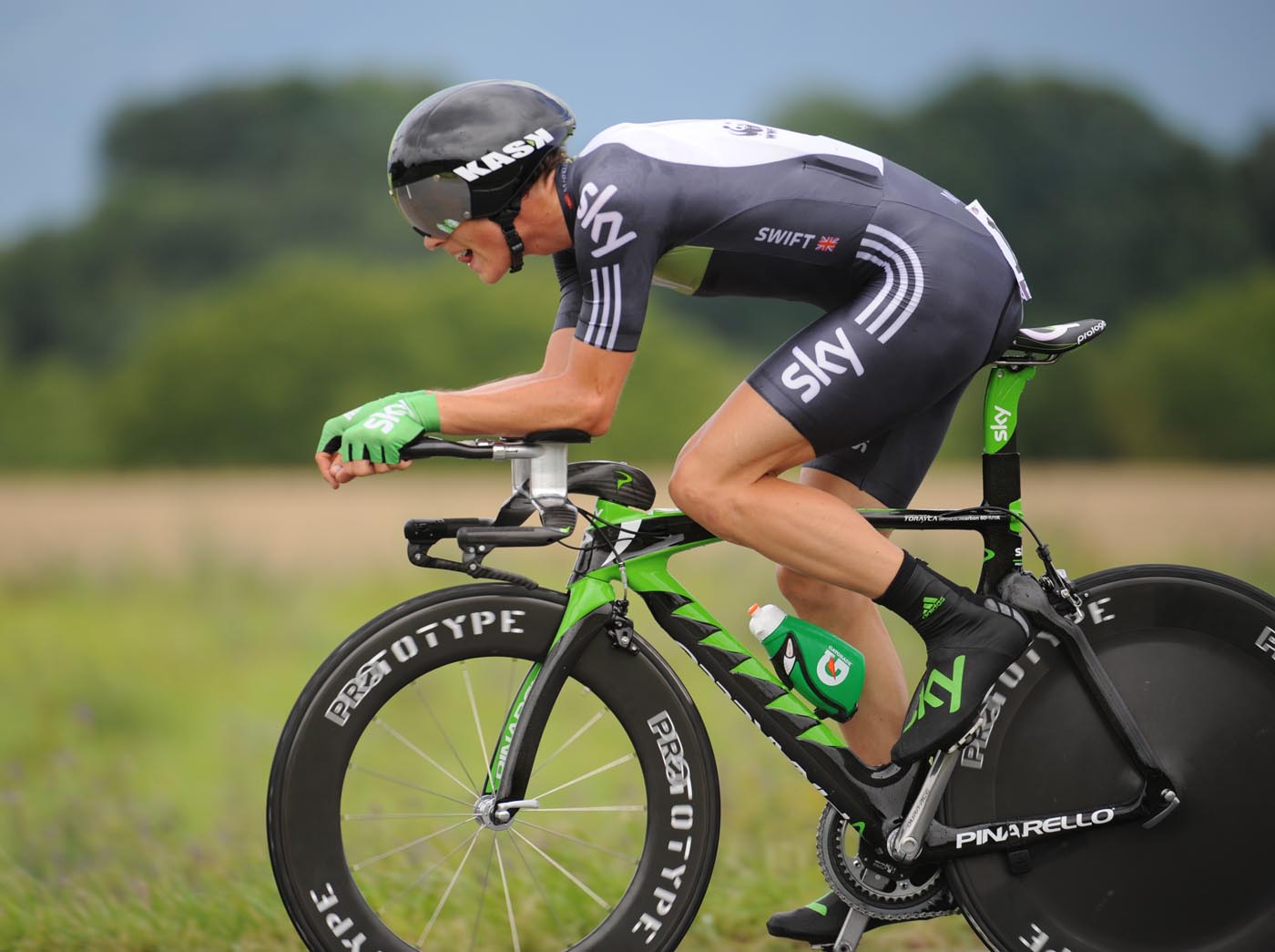 Ben Swift, Tour de France 2011, stage 20