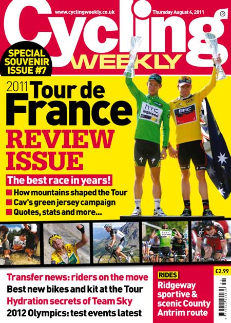 cycling weekly cover, august 4, aug