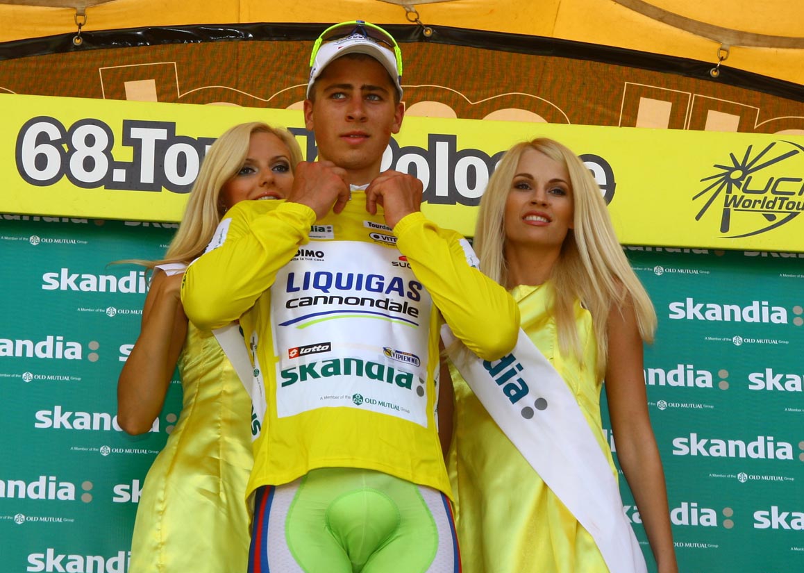 Peter Sagan Liquigas Tour of Poland 2011 peter sagan, poland, tour of poland, 2011, liquigas, leaders jersey