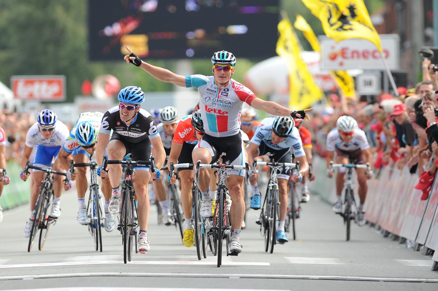 Andre Greipel wins, Eneco Tour 2011, stage two Andre Greipel wins, Eneco Tour 2011, stage two