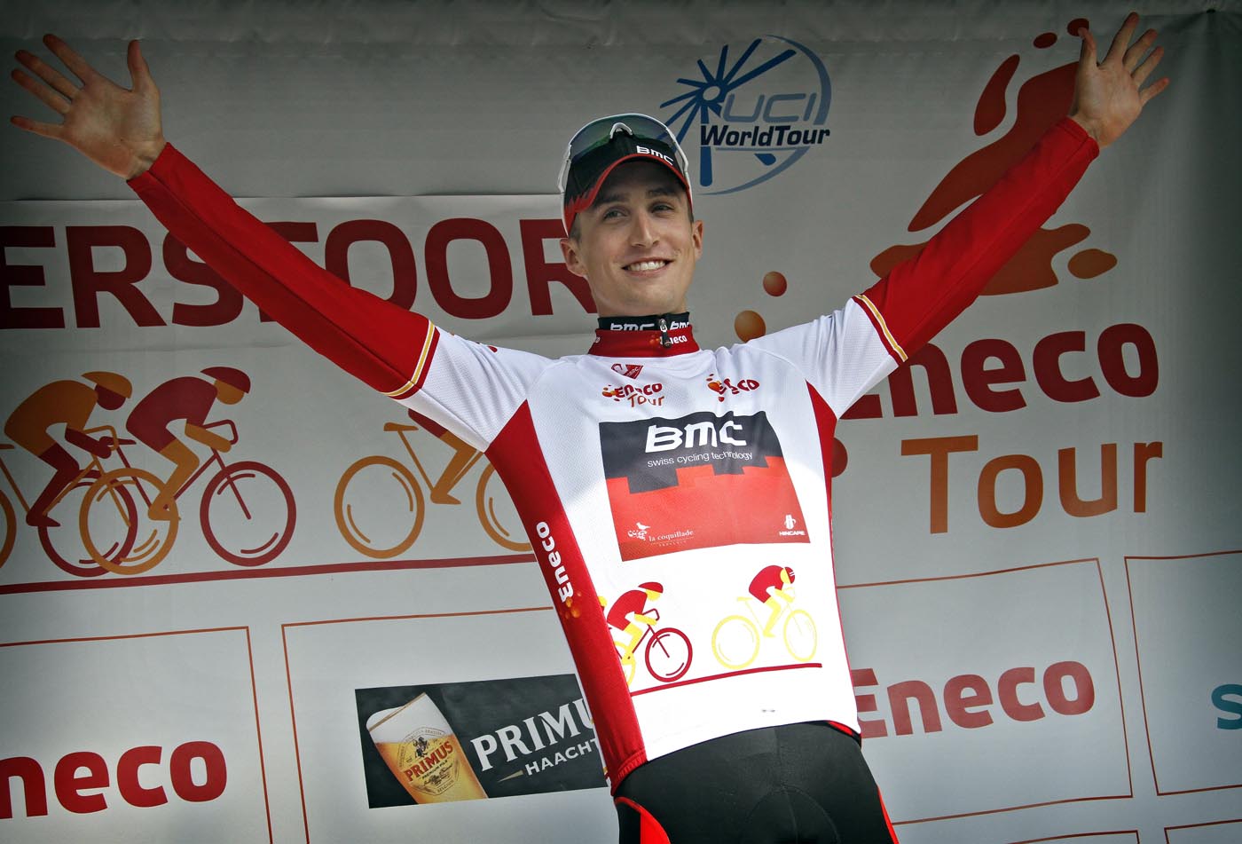 Taylor Phinney in lead, Eneco Tour 2011, prologue