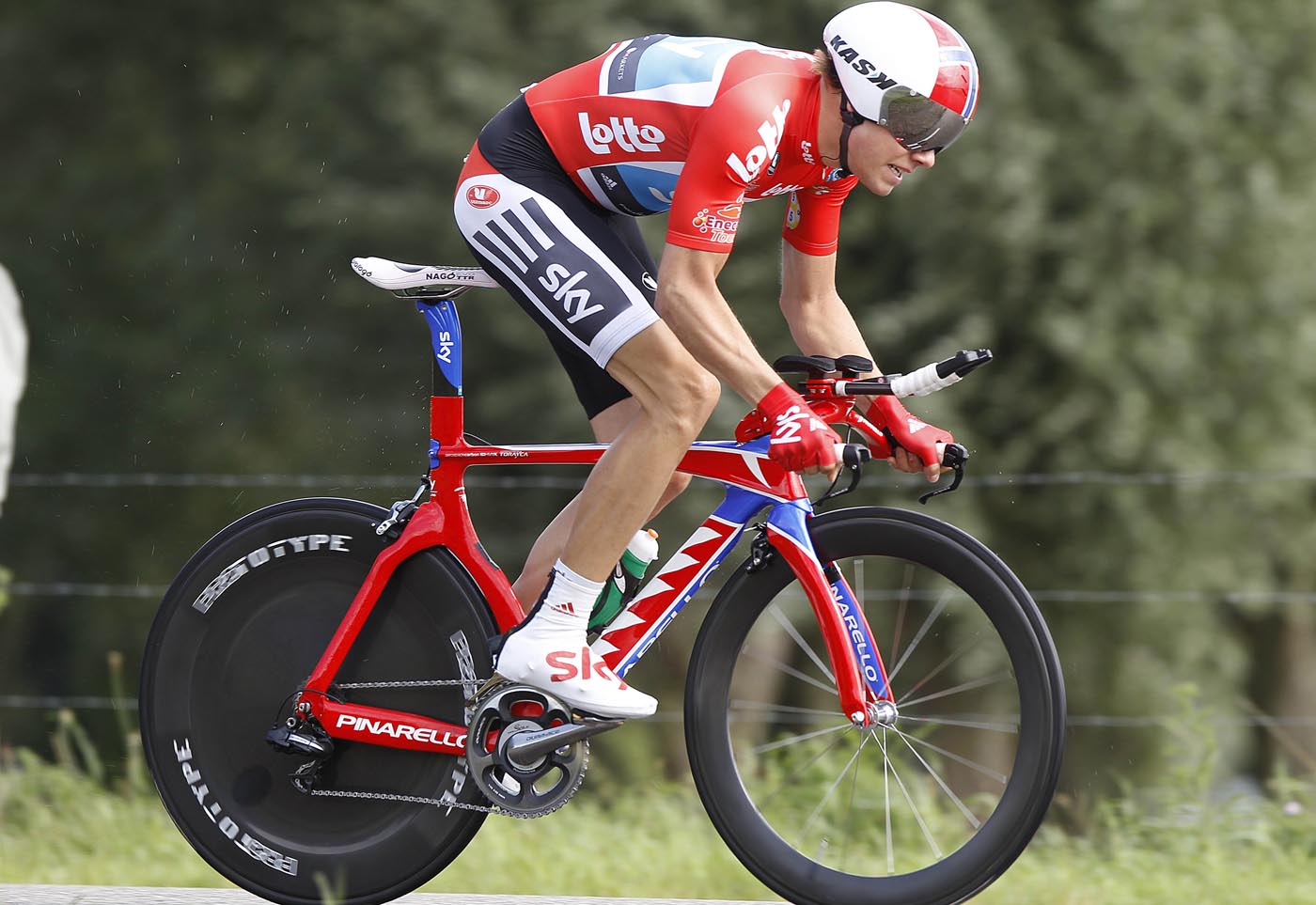 Edvald Boasson Hagen, Eneco Tour 2011, stage four ITT Edvald Boasson Hagen, Eneco Tour 2011, stage four ITT