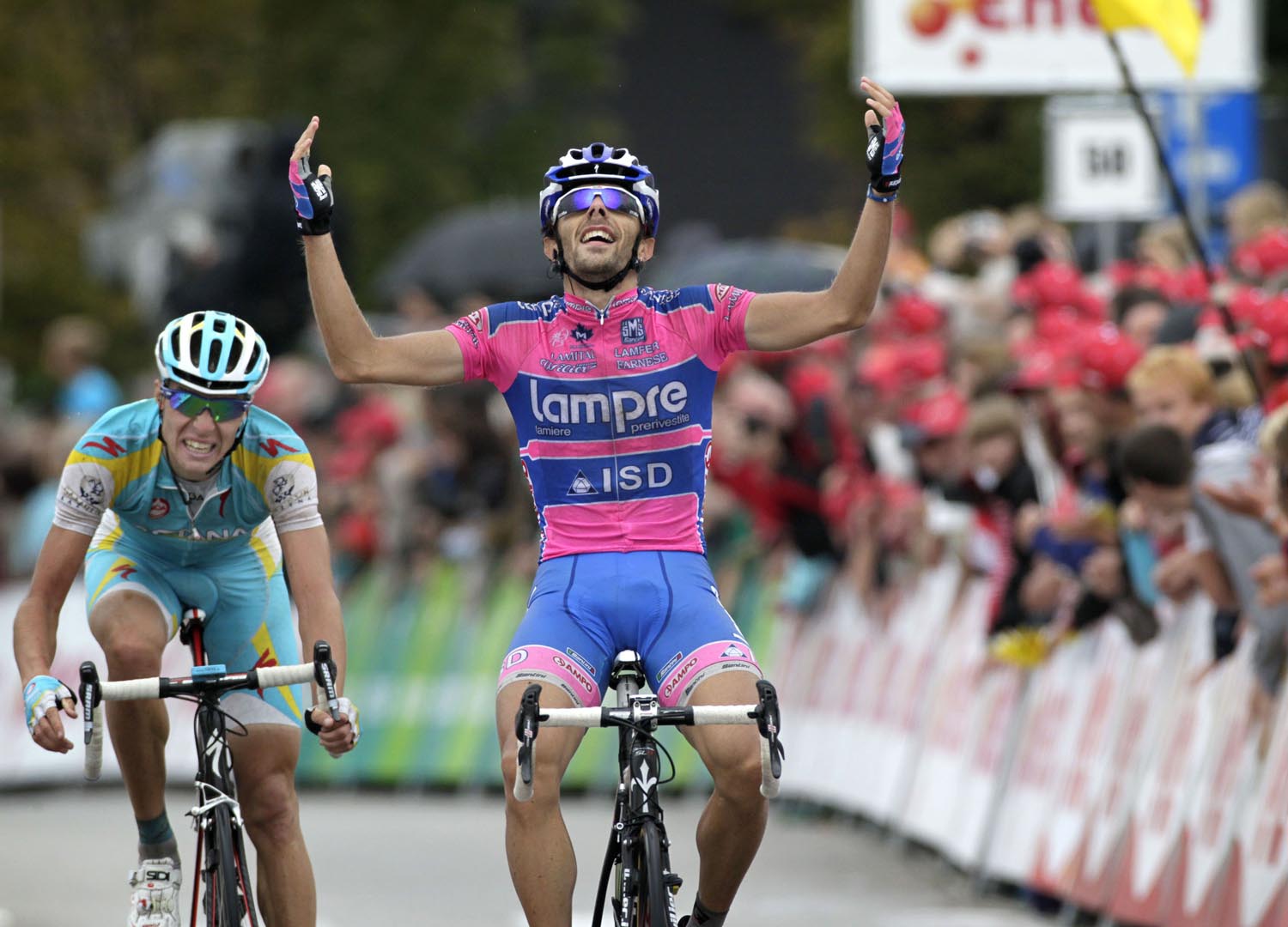 Matteo Bono wins, Eneco Tour 2011, stage five Matteo Bono wins, Eneco Tour 2011, stage five