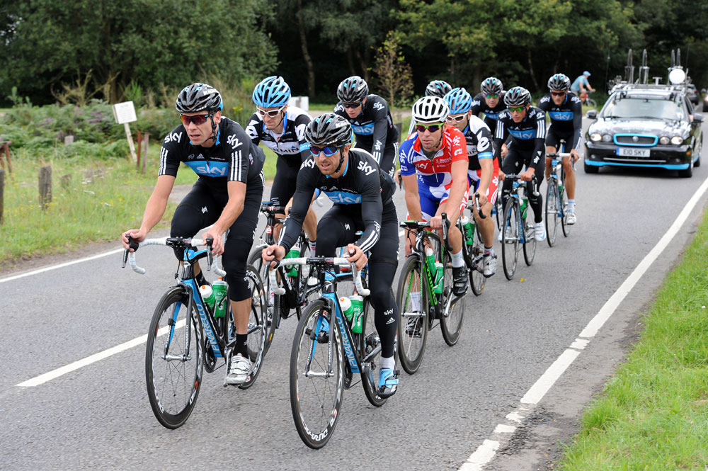 Great Britain and England group, London Surrey Cycle Classic training, Saturday August 13