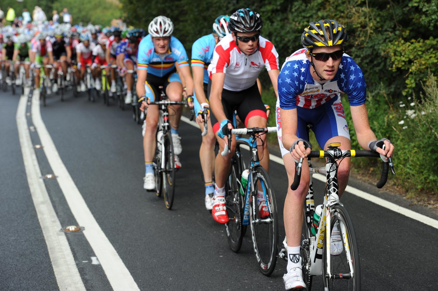 USA chase, London-Surrey Cycle Classic 2011