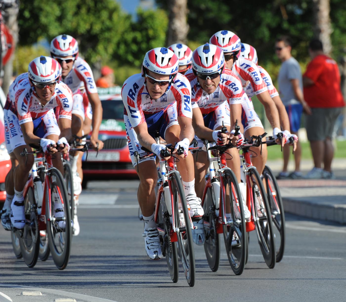 Katusha, Vuelta a Espana 2011, stage one TTT