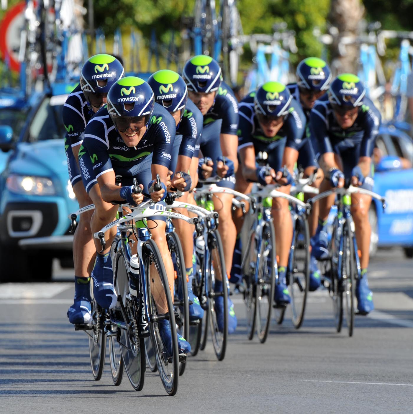 Movistar, Vuelta a Espana 2011, stage one TTT