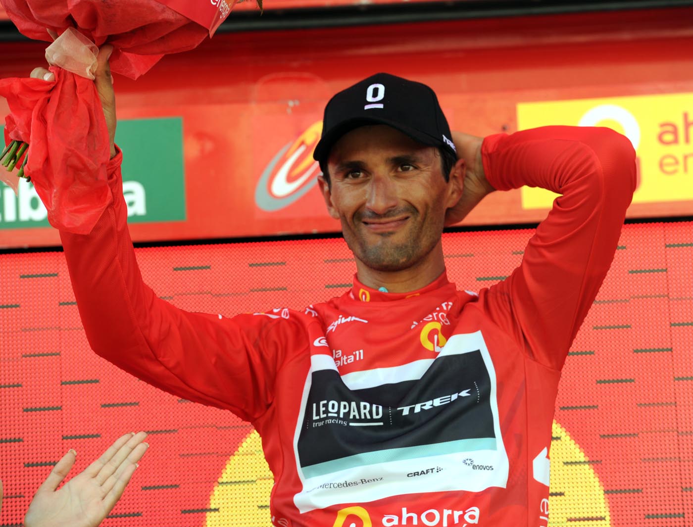 Daniele Bennati leads, Vuelta a Espana 2011, stage two