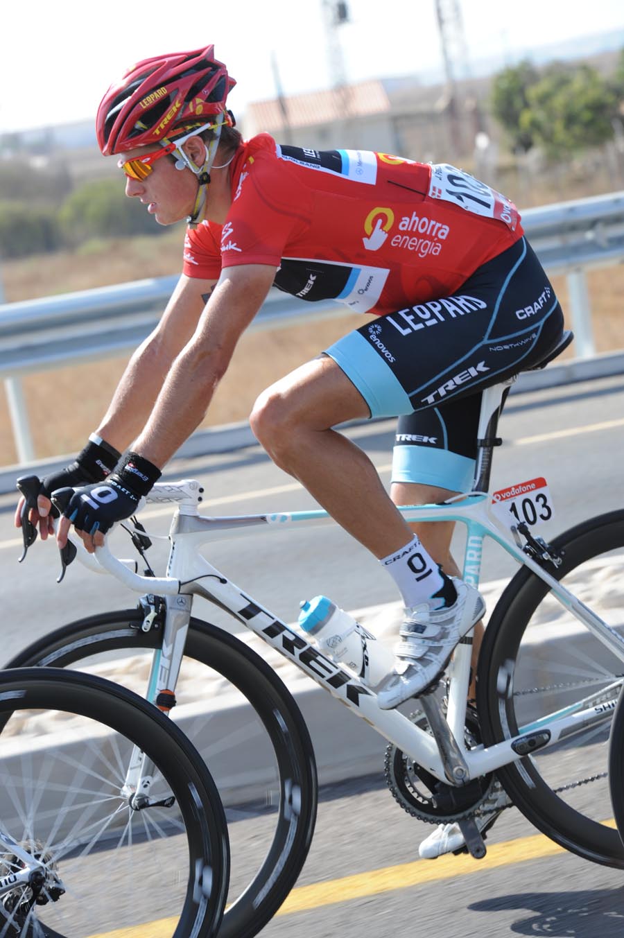 Jakob Fuglsang, Vuelta a Espana 2011, stage two