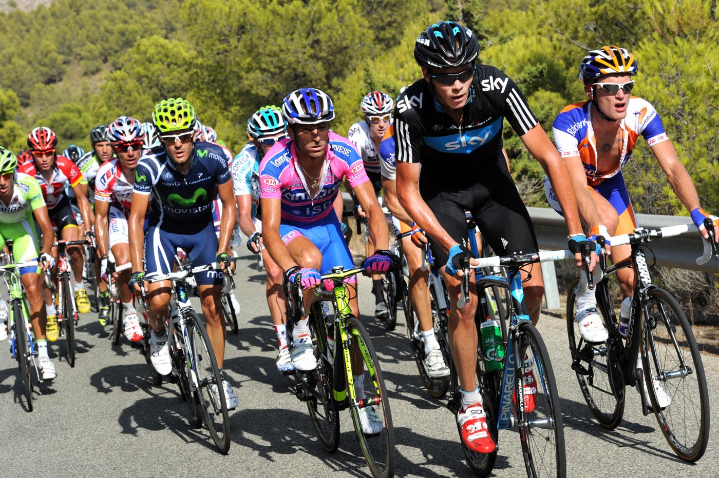 Chris Froome, Vuelta a Espana 2011, stage three