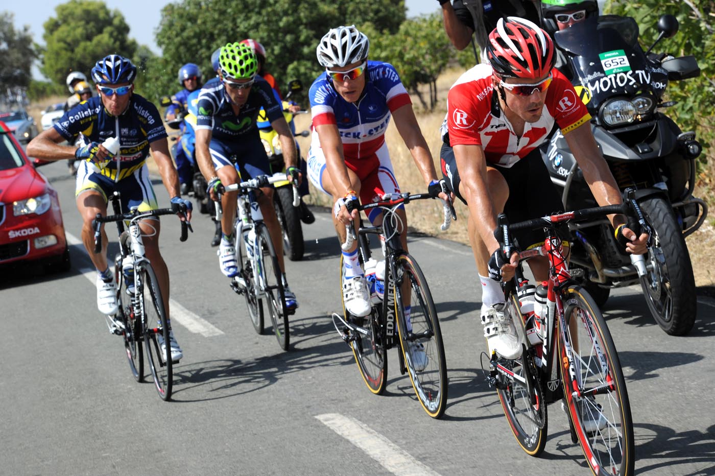 Irizar escape group, Vuelta a Espana 2011, stage three