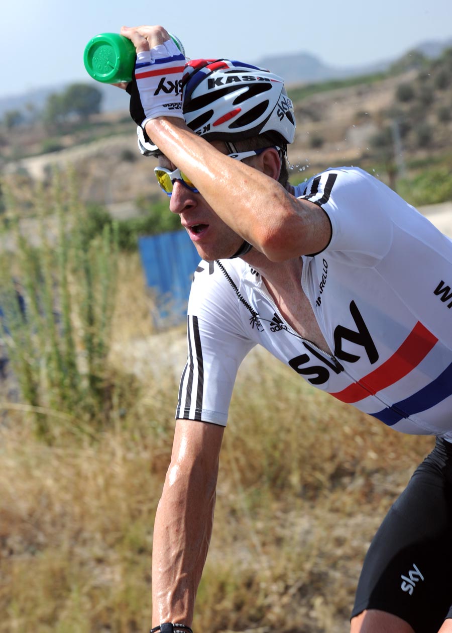 Bradley Wiggins, Vuelta a Espana 2011, stage three